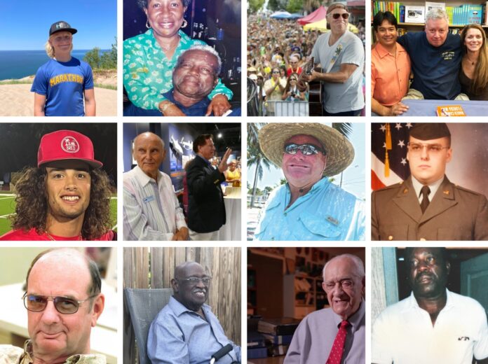 a collage of photos of men and women